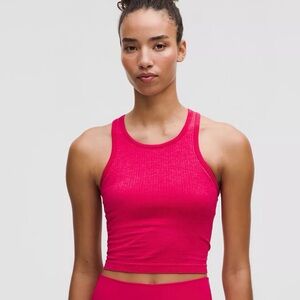 Lululemon Athletica Magenta Racerback Tank Top